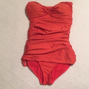 Polka dot one piece!